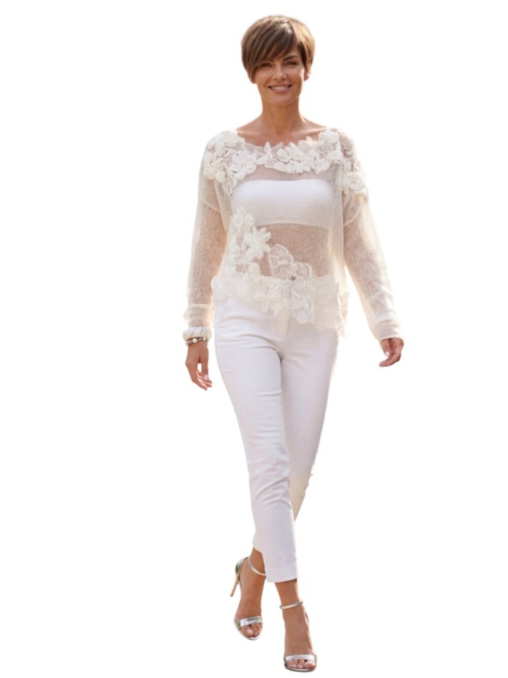 Ermanno  Scervino wool/mohair blouse Size S/M